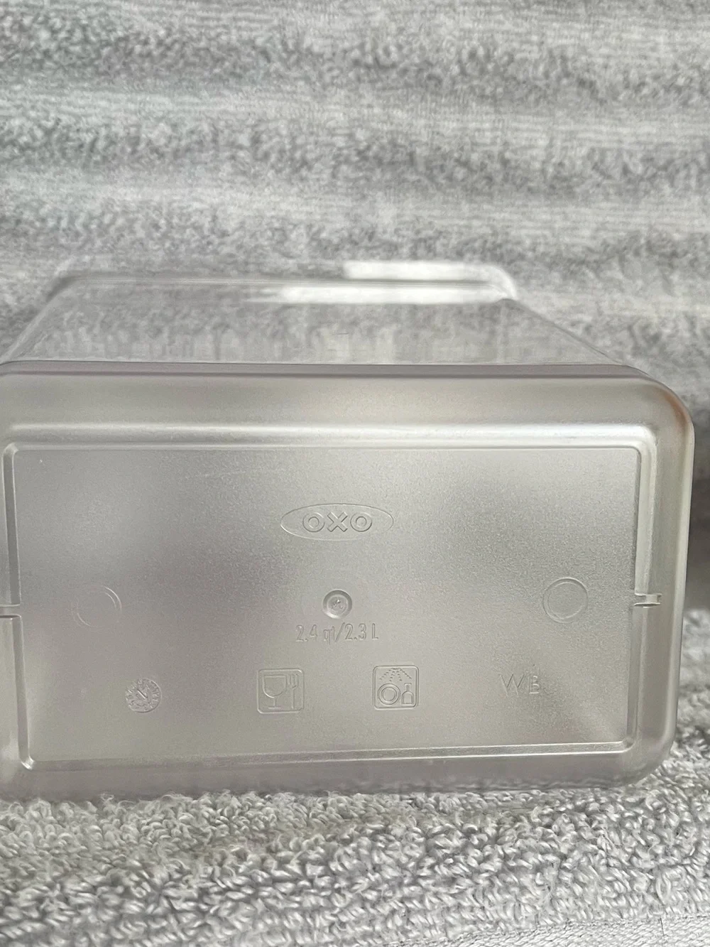 OXO White and Clear Herb Keeper for Refrigerator